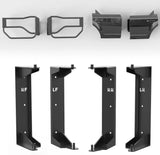 4x Aluminum Wall Mount Door Hanger Brackets