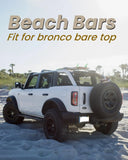 Beach Bars Crossbars Fit for 2021-2023 Ford Bronco - Broaddict