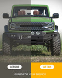 Front Bumper w/LED Lights - BROADDICT