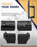 4x Aluminum Wall Mount Door Hanger Brackets