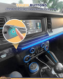 Dashboard LED Light Strip with Carbon Fiber Texture - Broaddict