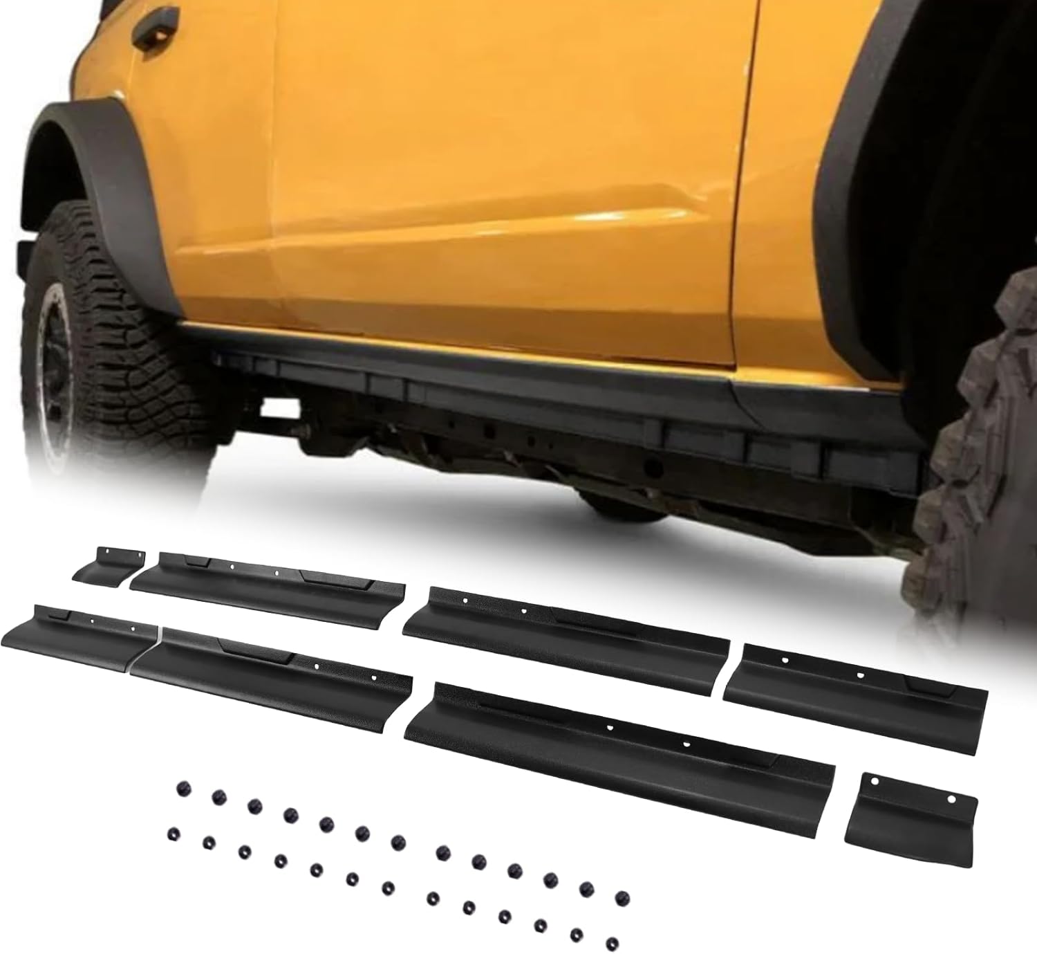 Rocker Panel fit for Ford Bronco 4-Door 2021-2024 Trail Armor – BROADDICT