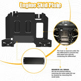 4-Door 2.3L Skid Plate Kit - BROADDICT