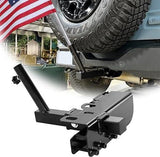 Class III 2" Towing Hitch Receiver with Flag Bracket - BROADDICT