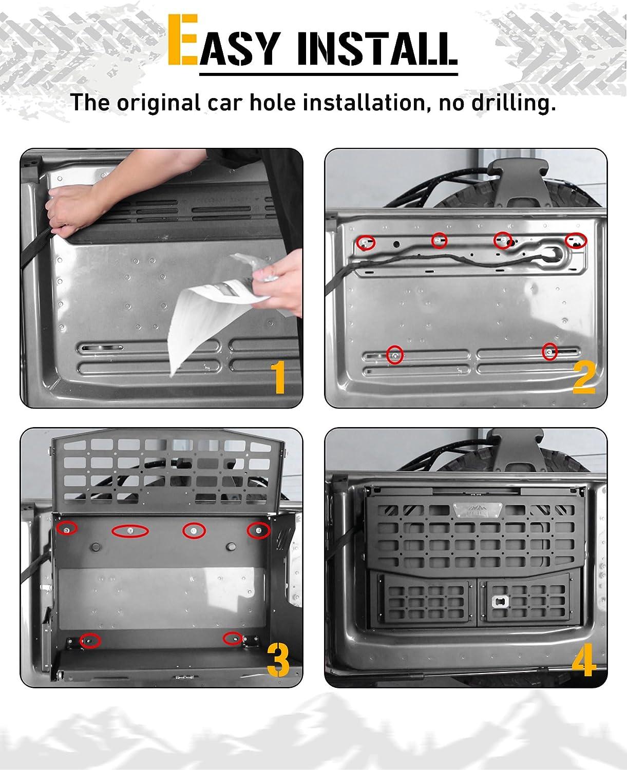 Rear Door Tailgate Table
